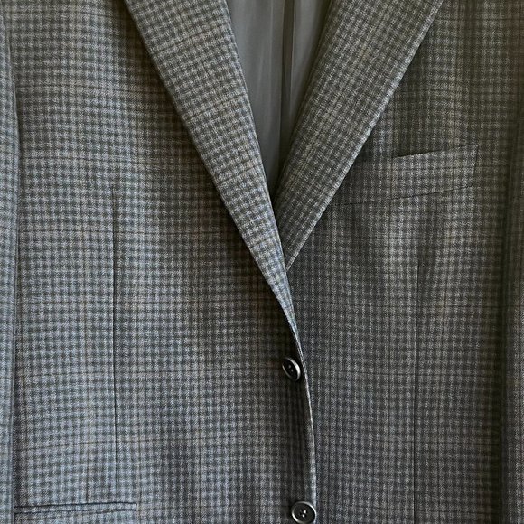Canali Wool Sport Coat Beautiful Plaid Regular Fit Size US 40 - Picture 2 of 13
